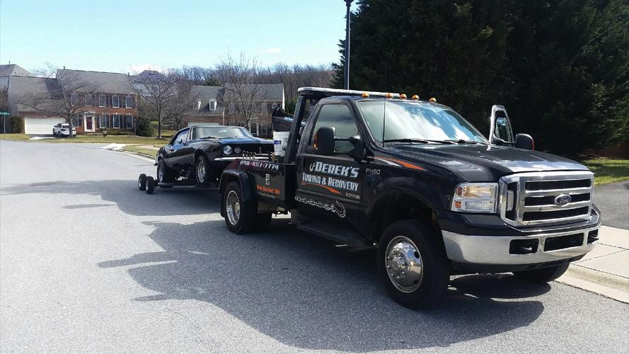 Towing and Recovery in Frederick MD Derek's Towing & Recovery