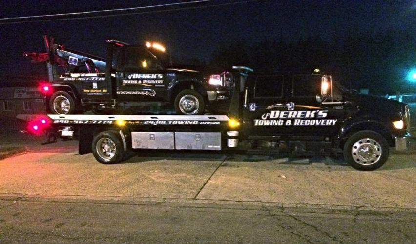 Derek's-Towing-Frederick-MD-Tow-Service wrecker rollback - Derek's ...